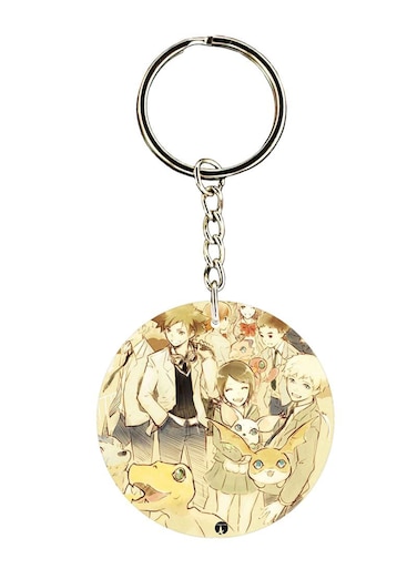 The Anime Digimon Printed Keychain