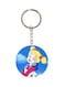 Anime Sandy Bell Keychain Blue/Yellow/Red