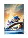 Printed Fridge Magnet Multicolour 8.5x0.4x5.5cm