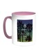 Enjoy The Summer Time Printed Coffee Mug Pink/White/Blue 11ounce