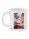 Bus Printed Coffee Mug White/Red/Grey