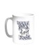 Love Printed Coffee Mug White 11 ounce