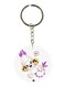 Anime Digimon Double Side Printed Keychain