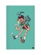 Printed Fridge Magnet Multicolour 8.5cm