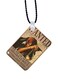 2-In-1 One Piece Printed Keychain And Necklace Beige/Brown/Black