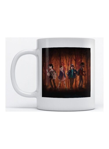 Mug Stranger Things for Coffee and Tea White