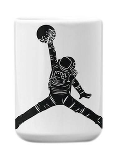 Jordan Astronaut Printed Mug Black/White