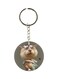 Double Sided Cat Printed Keychain