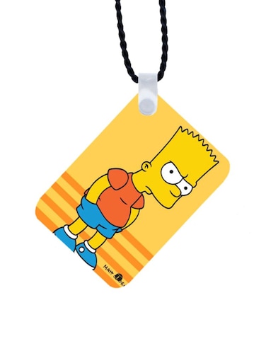 Simpsons Printed Car Mirror Pendant