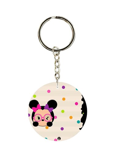 Cartoon Printed Keychain