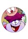 Chowder Printed Fridge Magnet Multicolour