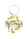 The Bananas Wooden Keychain