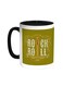 Rock And Roll Printed Coffee Mug Black/White 11ounce