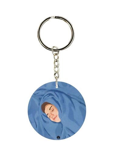 One Side Printed Keychain