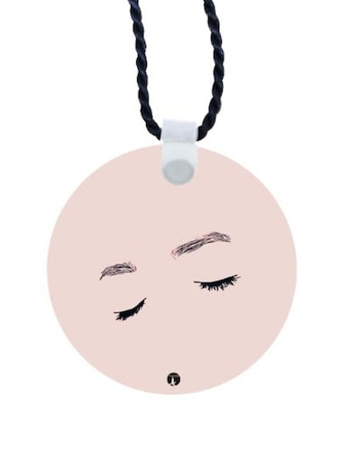 Eyes Printed Car Mirror Pendant