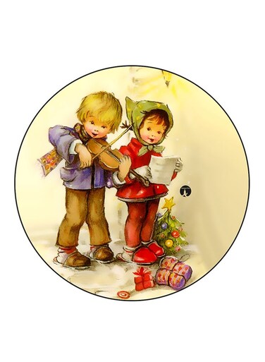 Kids Printed Fridge Magnet Multicolour