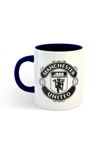 Sport Club Printed Mug White/Navy