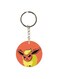 Cartoon Themed Single Sided Keychain