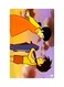 Printed Fridge Magnet Multicolour 8.5x0.4x5.5cm