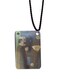 Adnan With Lina Printed Car Mirror Pendant