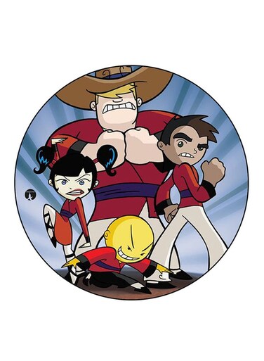Xiaolin Showdown Printed Fridge Magnet Multicolour