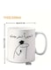Tea Funny Arabic Coffee Mug 11oz Premium Ceramic Cup Perfect for Coffee, Tea, Hot Chocolate in Red