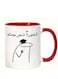 Tea Funny Arabic Coffee Mug 11oz Premium Ceramic Cup Perfect for Coffee, Tea, Hot Chocolate in Red
