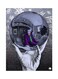 Joker Metal Plate Poster Multicolour 15 x 20cm