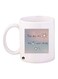 English Phrases Printed Coffee Mug White/Blue/Pink Standard Size