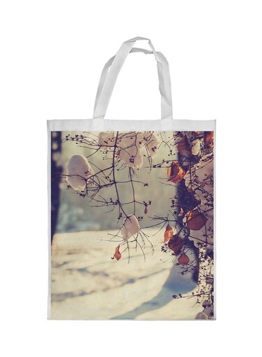 Cotton Tree Printed Shopping Bag Multicolour