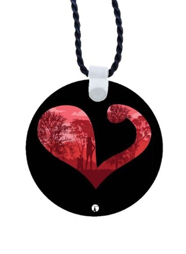 Printed Car Mirror Pendant
