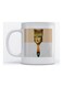 Mug Mona Lisa for Coffee and Tea White