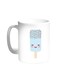 Cartoon Graphics - Ice Cream Printed Coffee Mug White 11 ounce