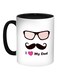 I Love My Dad Printed Coffee Mug Black/White