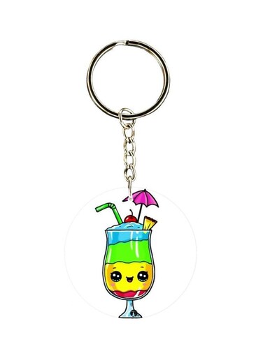 Double Side Printed Keychain