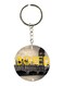 Double Sided TV Show Sherlock Printed Keychain