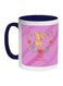 Happy Mothers Day Printed Coffee Mug Blue/Purple/White 325ml