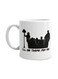 I'll Be There For You Printed Coffee Mug White/Black