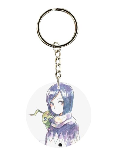 Anime Digimon Printed Keychain