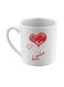Mliha Name Printed Ceramic Mug For Coffee And Tea Multicolour 10x5cm