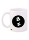 Mickey Mouse Printed Coffee Mug White/Black/Pink 11ounce