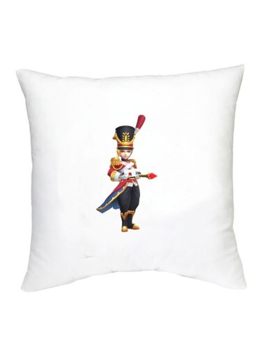 Mobile Legends Character Printed Cushion White/Red/Blue 16x16inch