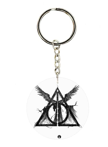 Harry Potter Double Side Printed Keychain