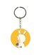 Double Sided Child Printed Keychain