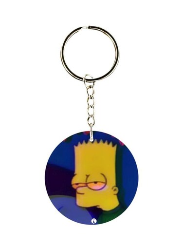 Cartoon Printed Keychain