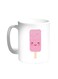 Cartoon Graphics - Ice Cream Printed Coffee Mug White 11ounce