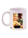 Girl Printed Coffee Mug White/Beige/Green 11ounce