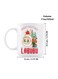 1pc Labubu Merry Christmas Ceramic Mug, 11oz Double-Sided Cartoon Design Coffee Cup, Novelty Drinkware for All Seasons WHITE