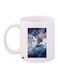 Penguin Printed Coffee Mug White/Blue/Black 11ounce