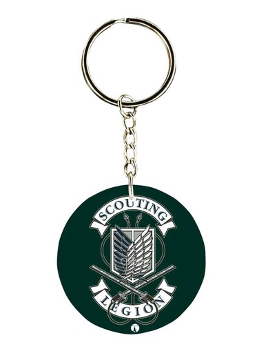 The Anime Attack On Titan Printed Keychain